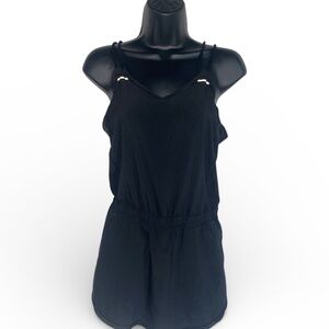 Lululemon Drapey Softstreme Romper Size XS Black